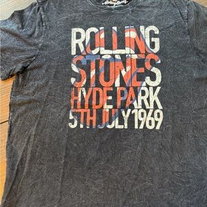 The Rolling Stones Black Graphic Tee